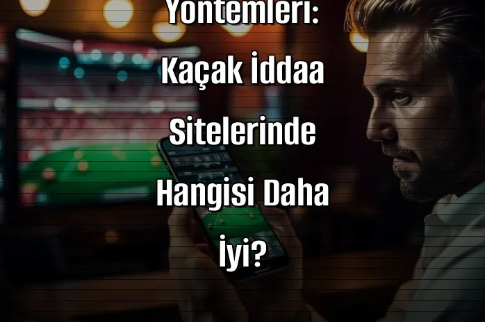 Hızlı Para Yatırma Yöntemleri: Kaçak İddaa Sitelerinde Hangisi Daha İyi?